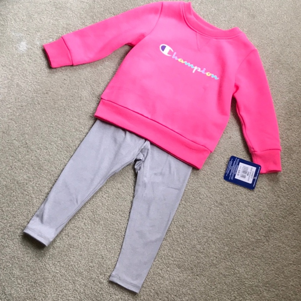 CHAMPION GIRLS’ SIZE 24M TWO PIECE SET